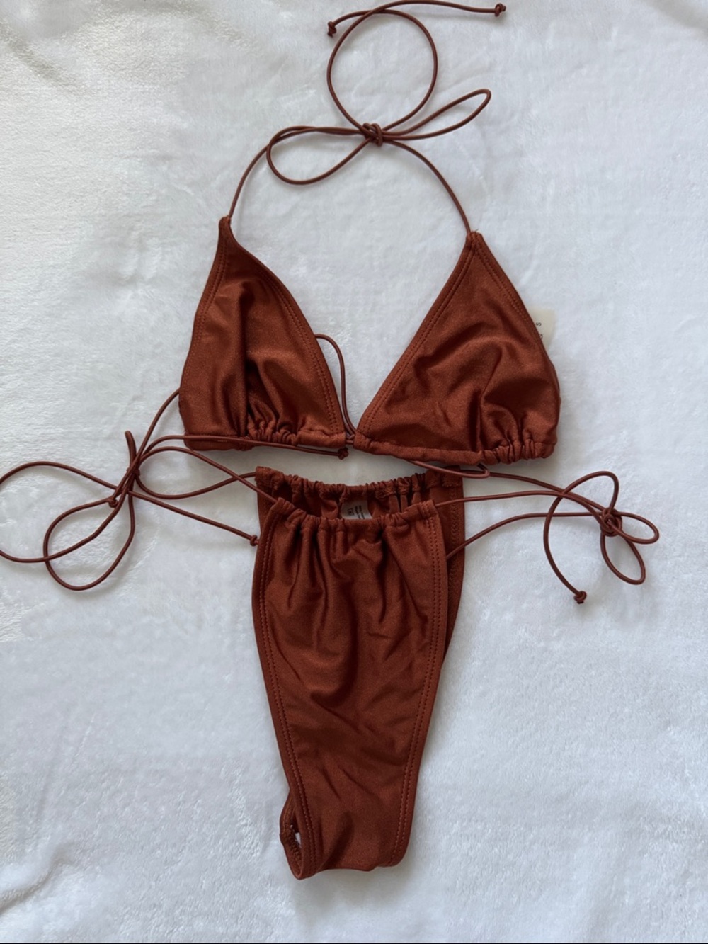 Brown Bikini Set